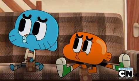Gumball And Darwin Eating Chips The Amazing World Of Gumball Image
