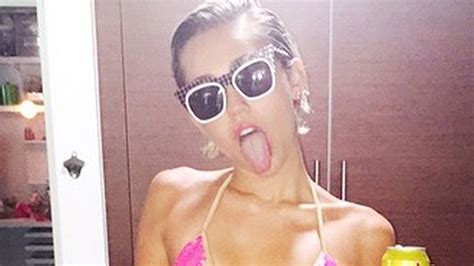 Miley Cyrus Shows Off Tiny Bikini Bod In A Revealing Two Piece