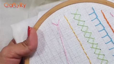 Basic Hand Embroidery Stitches For Beginners Craftylity