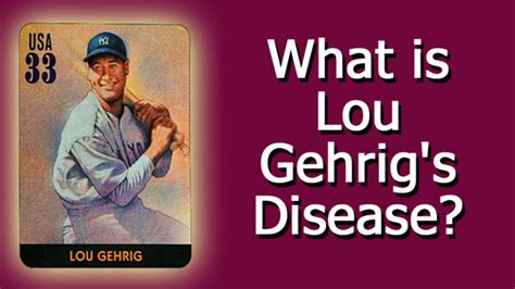 What Is Lou Gehrigs Disease Youtube