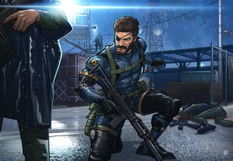 Metal Gear Solid V Ground Zeroes By Patrickbrown On Deviantart