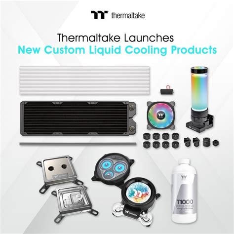 Thermaltake Presents New Custom Liquid Cooling Products Hartware