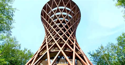 Denmarks Observation Forest Tower Has Stunning View