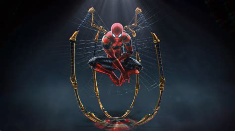 Artstation Iron Spiderman Marvel Mcu