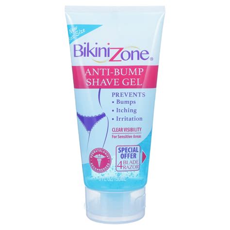 Bikini Zone Cca Industries Anti Bumps Shave Gel 5 Oz