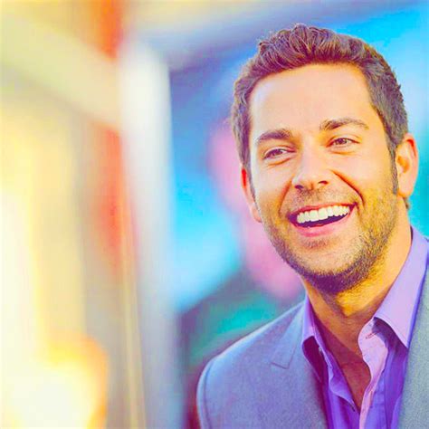 You Wear That Smile Like Nobody Else On Your Own Zachary Levi Cute