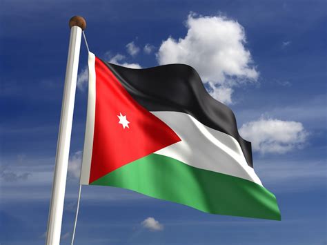 Jordanian flags fly at the entrance to the royal palace may 17, 1998 in amman, jordan. Jordan Profile: History, Culture, Geography, and More!