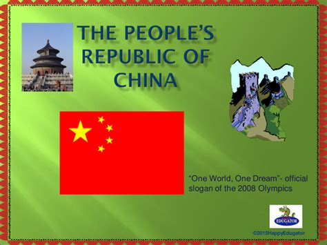 China All About China Powerpoint Presentation Teaching Resources