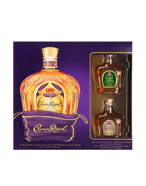 Crown Royal Fine De Luxe Blended Canadian Whisky T Set Reservebar