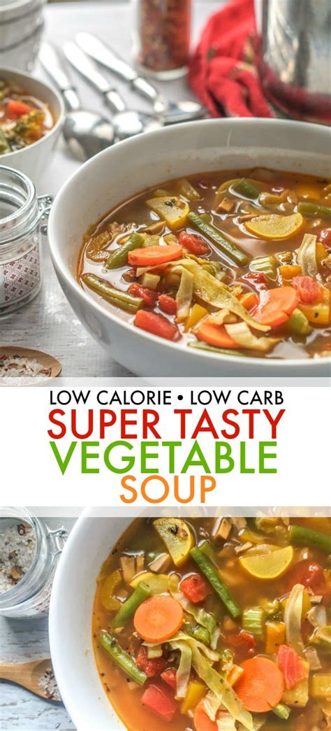 We did not find results for: Super Tasty Low Calorie and Low Carb Vegetable Soup