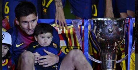Messi Contó Que A Su Hijo No Le Gusta Que Vaya A Jugar Al Fútbol El