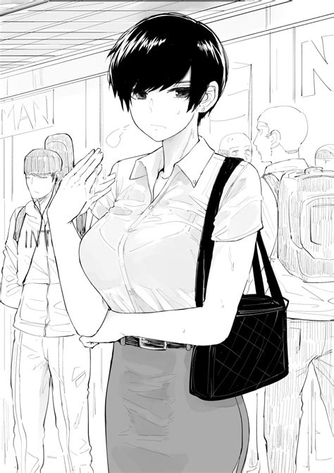 The Big Imageboard Tbib 1girl Absurdres Arm Under Breasts Bag Bra Collared Shirt Commentary