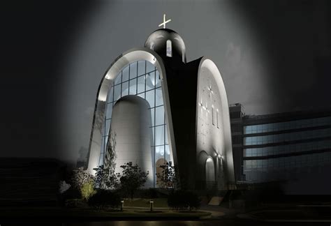 U Moskvi Se Pojavljuje Malo čudo Futuristička Pravoslavna Crkva