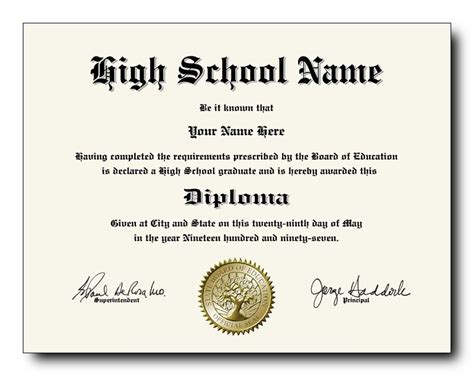 Fake High School Diplomas And Transcripts Starting At Only 40 Each
