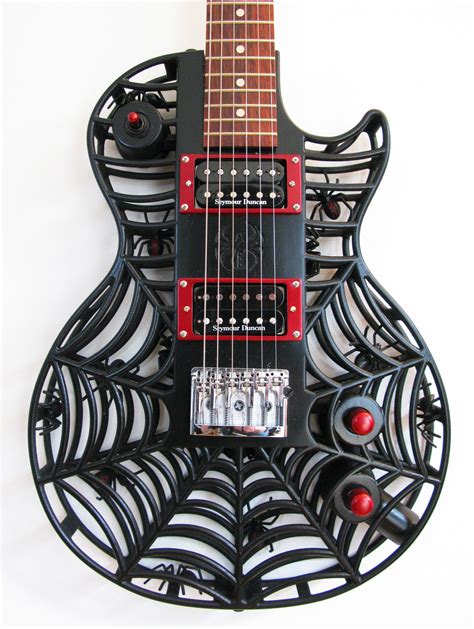3d Printed Spider Guitar Guitar Porn Music Guitar Cool Guitar Guitar Amp Music Music Les