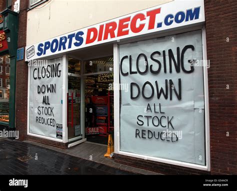 High Street Closures Stock Photo Alamy