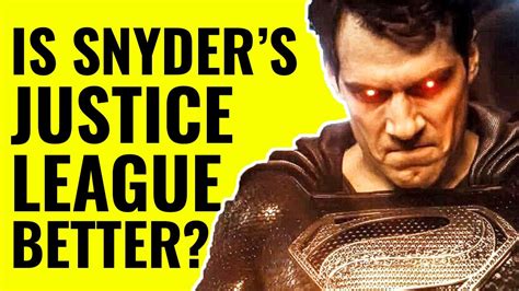 Zack Snyders Justice League Vs Joss Whedons Justice League Is The Snyder Cut Better Youtube