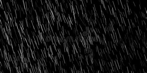 Falling Raindrops Effect Stock Image On Black Background Stock
