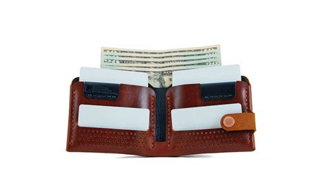 Magnetic Wallet Small Wallet Leather Wallet Minimal Wallet