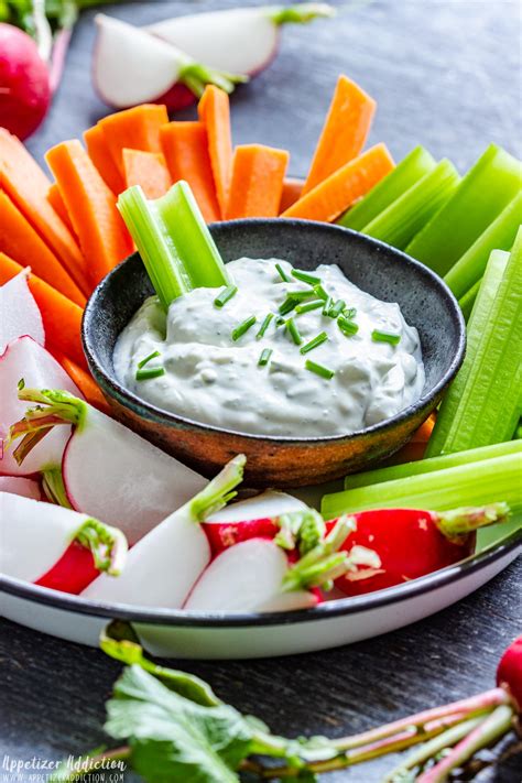 Maybe you would like to learn more about one of these? Quick Blue Cheese Dip Recipe - Appetizer Addiction