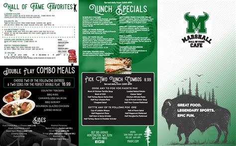 Marshall Hall of Fame Cafe in Huntington, West Virginia, United States