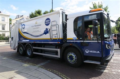 Veolia Trialling Two ‘upcycled Electric Refuse Collection Trucks In