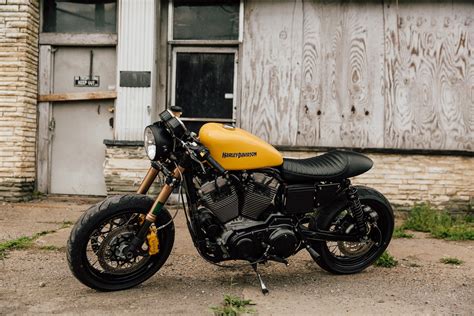 Xl1200 Cafe Racer Pittsburgh Moto Pittsburghs Custom Motorcycle