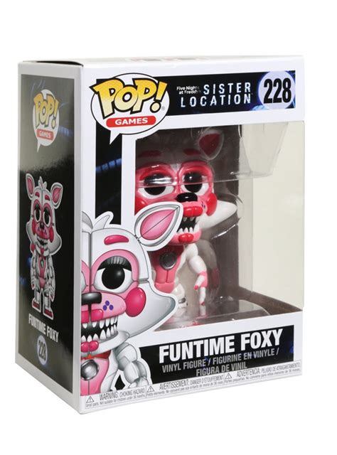 Funko Pop Games Five Nights At Freddys Sister Location Funtime Foxy