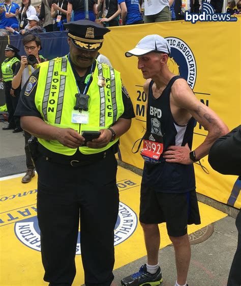 Boston Marathon 2017 Commissioner Evans Completes First Boston Marathon Since 2013 —