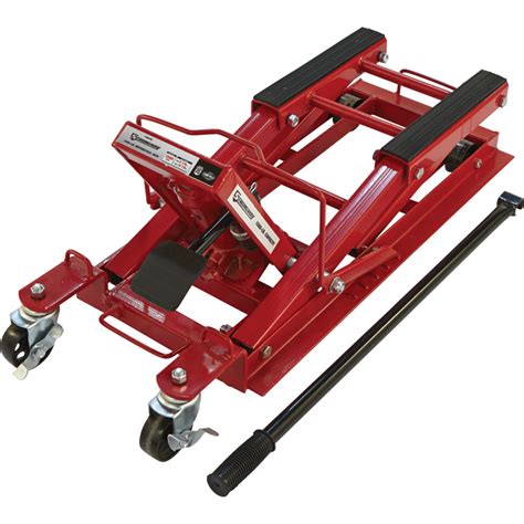 Free Shipping — Strongway 1500 Lb Hydraulic Motorcycle Liftutility