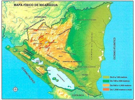 Mapas De Nicaragua