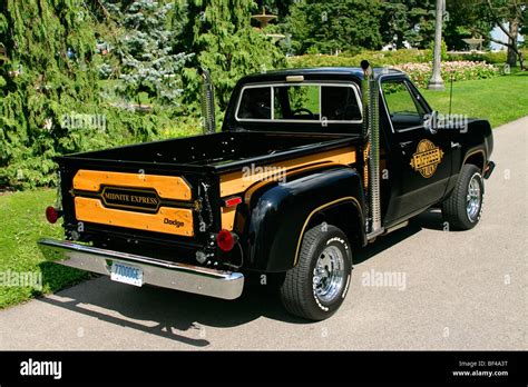 1977 Dodge Midnite Express Pick Up Truck Stock Photo Alamy