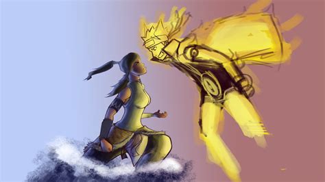 Naruto V Korra Wip Commission Please Critique By Argus1002 On Deviantart