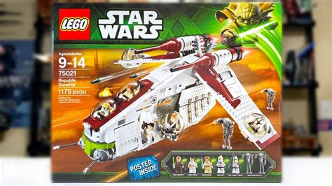 Lego Star Wars 75021 Republic Gunship Review 2013 Youtube