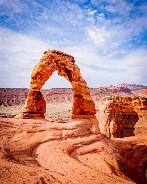 Delicate Arch At Arches National Park Moab Ut Oc X R