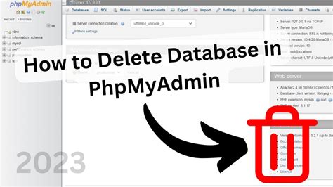 How To Delete Database From Phpmyadmin Codecampbd Php Xampp
