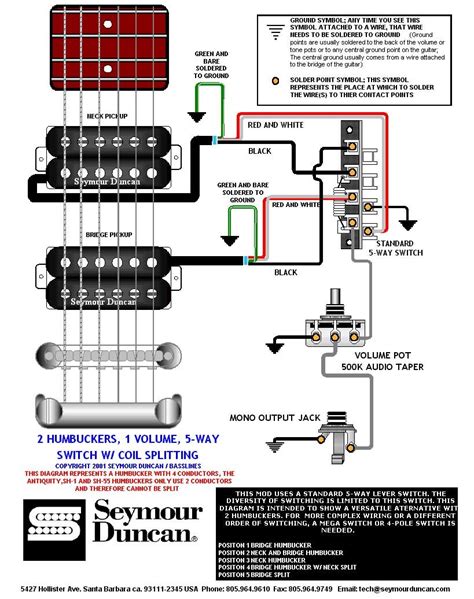 Guitar Wiring Diagrams 2 Humbuckers