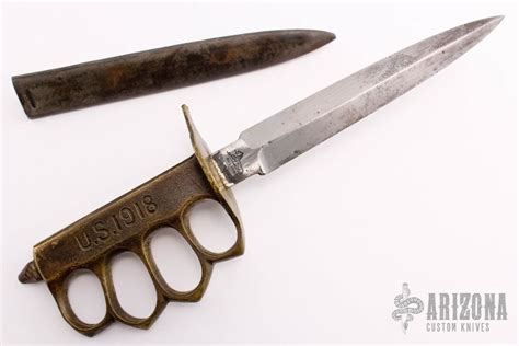 Us 1918 Au Lion Trench Knife Extremely Hard To Find Arizona Custom