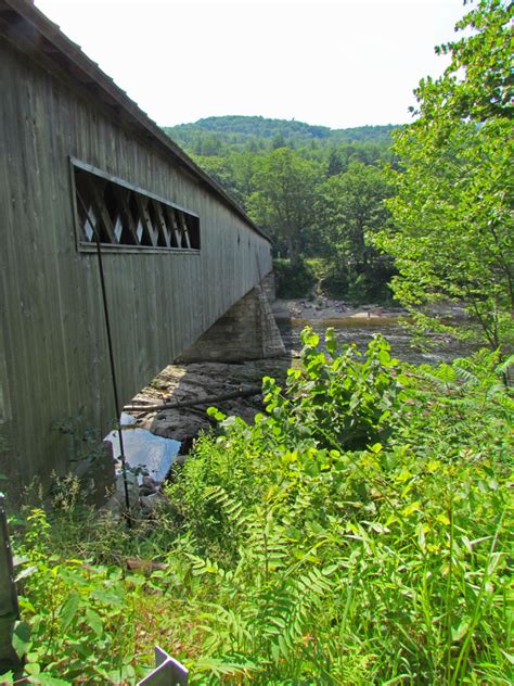 Vermont Covered Bridge 45 13 02 West Dummerston Windham County