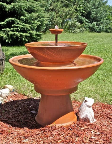 How To Turn Broken Flower Pots Into Incredible Water Fountain Fancy