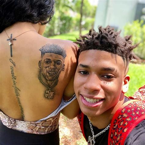 Nle Choppa With Girlfriend Girlfriend Tattoos Rapper Outfits Cute Rappers