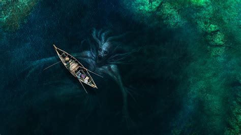 Fantasy Sea Monster Hd Wallpaper By Daniel Jiménez Villalba