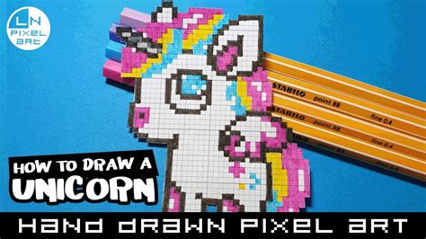 How To Draw A Unicorn Hand Drawn Pixel Art Speedpaint Pixelart