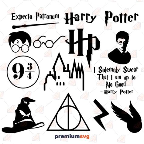 Harry Potter Svg Bundle