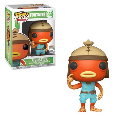 Products may contain sharp points, small parts, choking hazards, and other elements not suitable for children under 16 years old. Funko POP: Fortnite - Fishstick - Ostrov her - Společenské ...