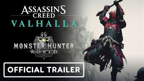 Assassin S Creed Valhalla X Monster Hunter World Official Crossover