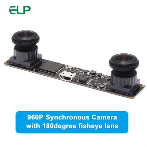 Synchronized 960p Hd Ov9750 Dual Lens Camera Module With Wide Angle