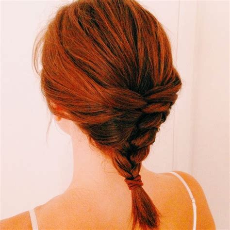 Fish Tails Hairstyle For Short Hair