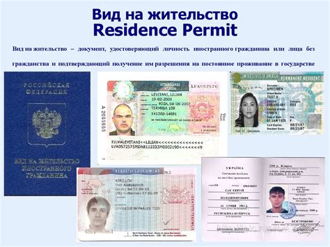 Паспорт Вид На Жительство Фото Telegraph