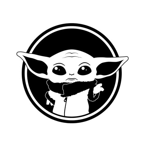 Baby Yoda Vinyl Decal Yeti Cups Laptops Cars Etsy Star Wars Decal